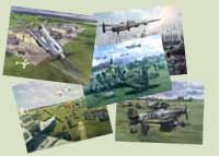 Aviation Art Cards by Michael Turner - Aeroplane greeting and birthday cards