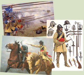 Military Art Prints by Graham Turner - the English Civil War