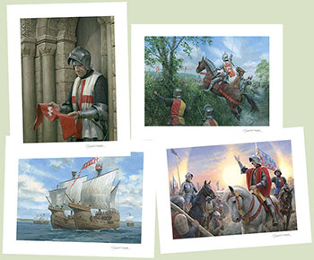 Medieval, Historical and Military Art Prints by Graham Turner - the 15th Century