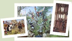 Other Graham Turner prints of the Battle of Tewkesbury....