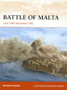 Original Paintings from Osprey Battle of Malta