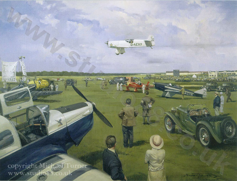 King's Cup - Hatfield 1938 - Greeting Cards