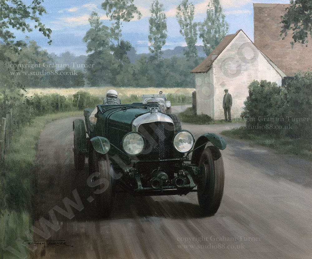 1930 Le Mans - Gicle Print by Graham Turner