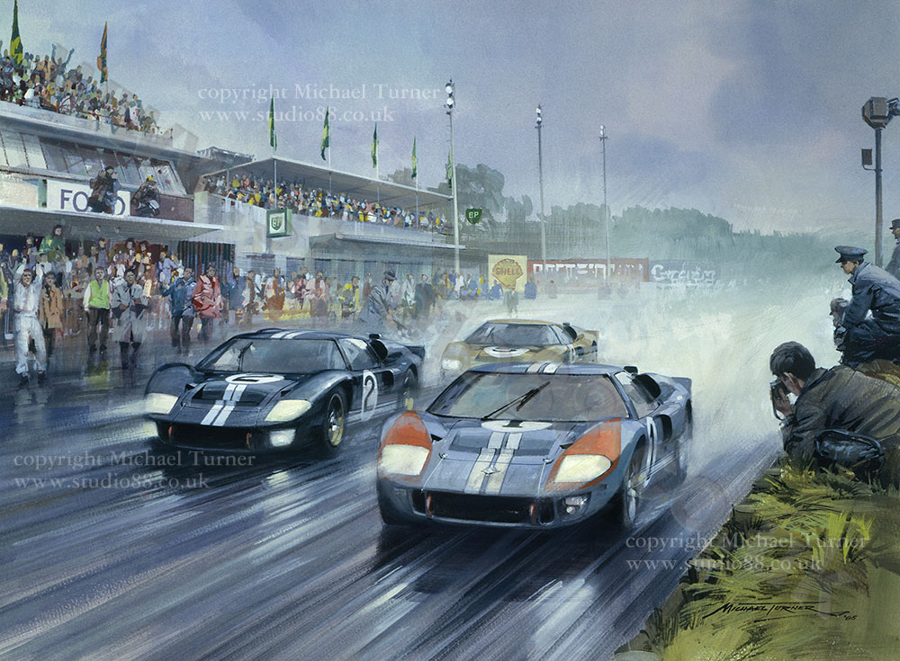 1966 Le Mans Finish