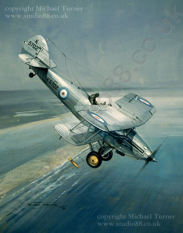 Hawker Demon- Gicle Print by Michael Turner