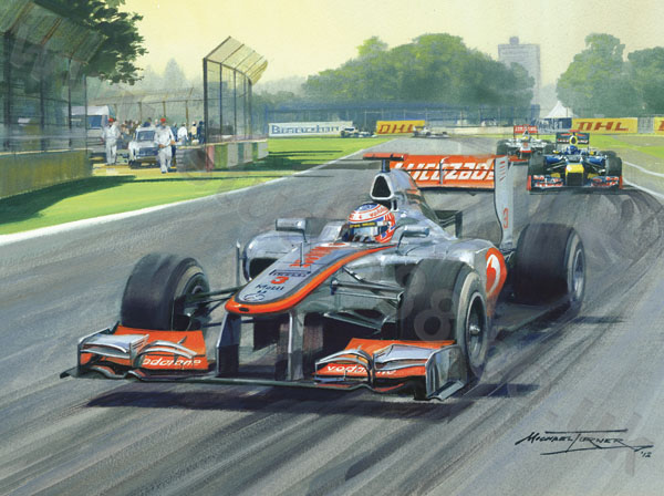 2012 Canadian Grand Prix - Original Painting by Michael Turner