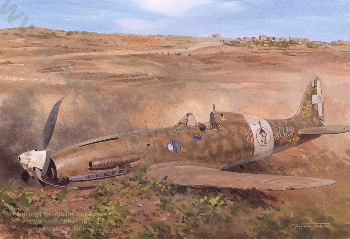 Macchi C.202 shot down at Gozo