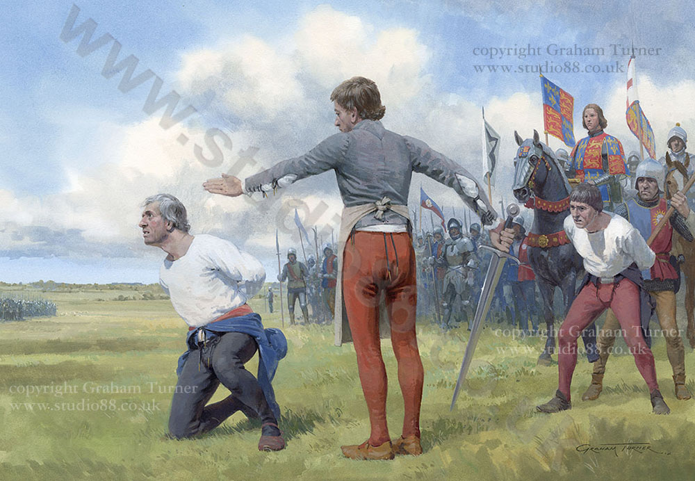 The Battle of Empingham - original painting
