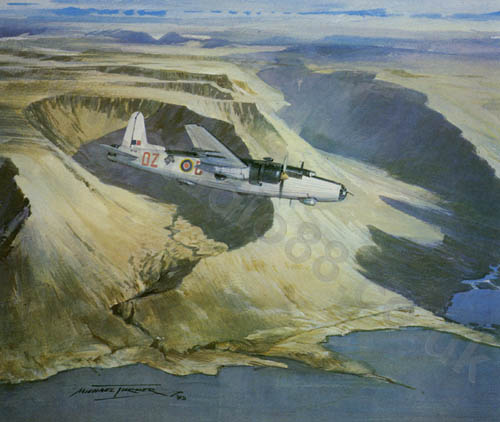Icelandic Patrol - Original Painting by Michael Turner