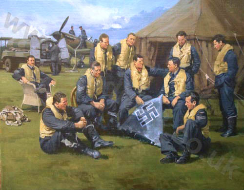 Spirit of 1940 - Original Painting by Michael Turner