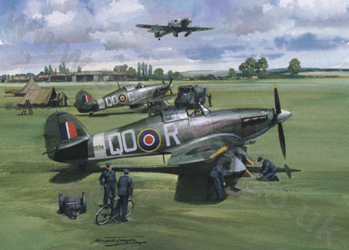 'Ready For Action' greeting cards