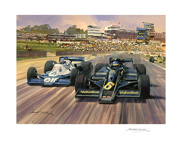 1978 South African Grand Prix - 21"x 17" Giclée Print