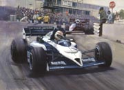 1984 Detroit Grand Prix - 20"x 17" Giclée Print