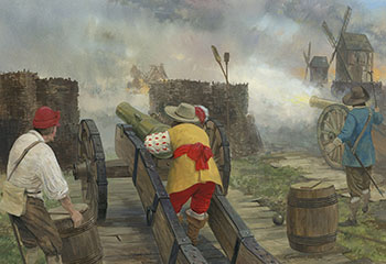 The Battle of Lutzen painting by Graham Turner