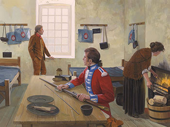 Original Paintings by Graham Turner from Osprey British Redcoat 1793-1815