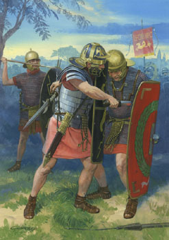 Battle of Cremona, 69 AD - Original painting