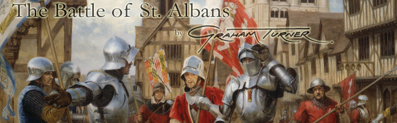 Battle of St. Albans print by Graham Turner