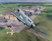 Spitfire greeting and birthday cards - Aviation Art by Michael Turner
