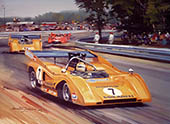 1971 Can-Am, Watkins Glen, McLaren M8F - Motorsport Art Print by Michael Turner