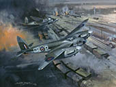 DeHavilland Mosquito - Aircraft print from painting by Michael Turner
