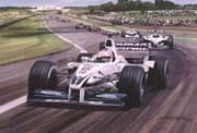 F1 Grand Prix cards from motorsport paintings by Michael Turner