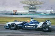 F1 Grand Prix cards from motorsport paintings by Michael Turner