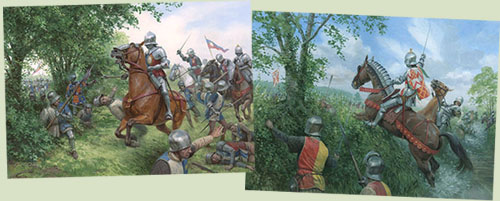 NEW WARS OF THE ROSES PAINTINGS