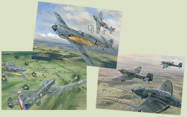 Paintings by Graham Turner from Osprey book France 1940