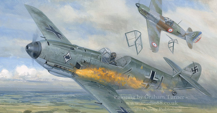 Detail from a painting by Graham Turner from Osprey book France 1940