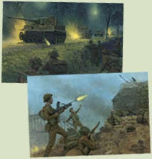 Paintings of Operation Market Garden by Graham Turner