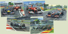 F1 Grand Prix Christmas and greeting cards