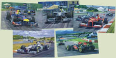 F1 Grand Prix Christmas and greeting cards