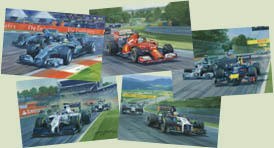 F1 Grand Prix Christmas and greeting cards