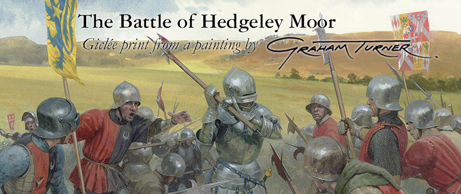 Detail from The Battle of Hedgeley Moor 1464 by Graham Turner