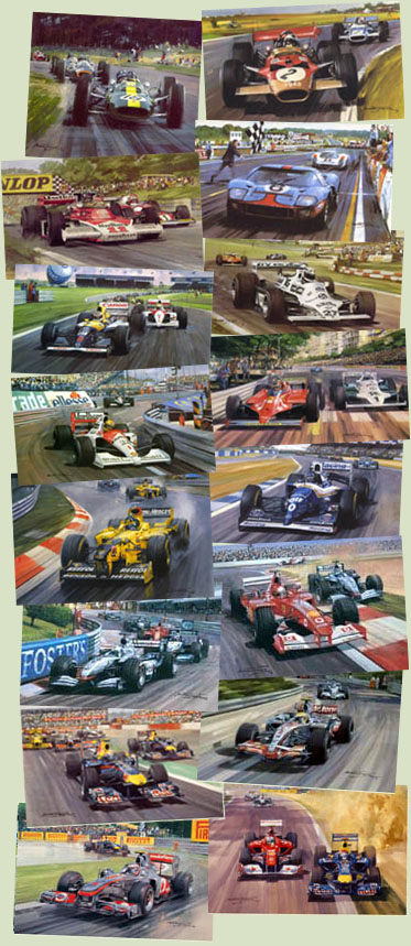 Grand Prix Christmas cards