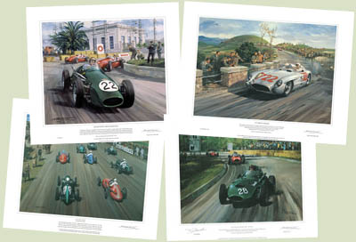 Limited Edition Motorsport Art Prints by Michael Turner
