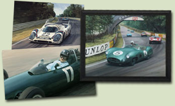 Motorsport Paintings by Graham Turner