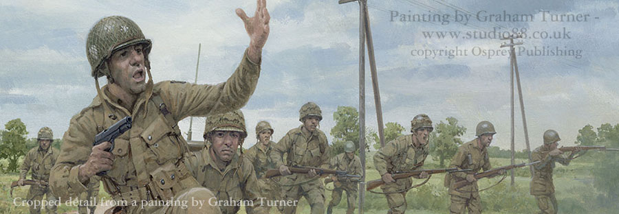 Curtiss P40-B Tomahawks over Palmyra - Detail from a painting by Graham Turner from Osprey book Syria and Lebanon 1941