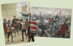 Medieval and Military Art by Graham Turner - Original Paintings from Osprey Henry V