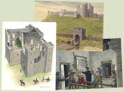 Historical and Military Art by Graham Turner - Original Paintings and Illustrations of Castles
