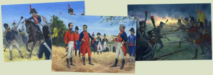 Original Paintings by Graham Turner from Osprey Talavera 1809