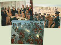 The American War of Independence - Original Art from Osprey books