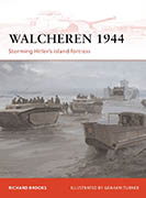Second World War Military Art by Graham Turner - WW2 Paintings from Osprey Walcheren 1944 Book