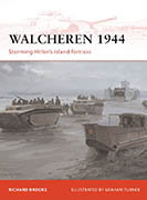 Second World War Military Art by Graham Turner - WW2 Paintings from Osprey Walcheren 1944 Book