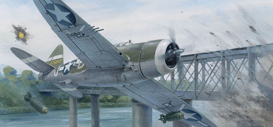 Detail from a painting by Graham Turner from Osprey book Normandy 1944
