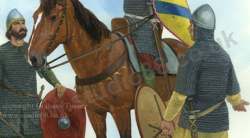 Plate B - Medieval German Armies detail