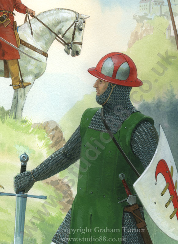 Plate H - Medieval German Armies detail