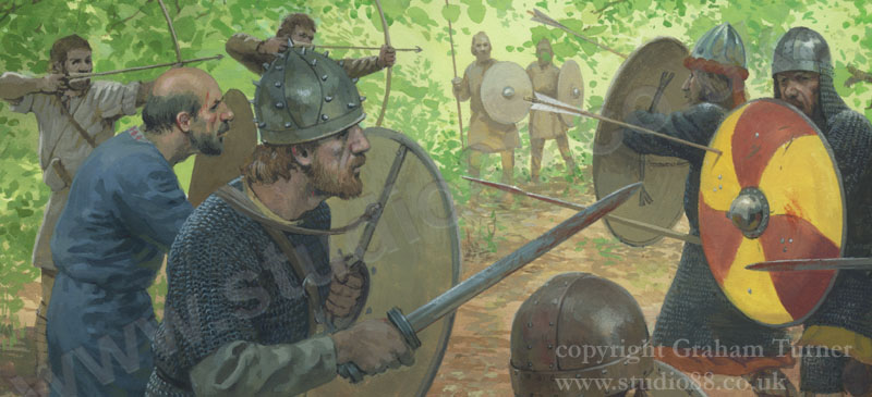 Saxon defeat detail