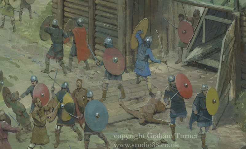 Saxon defeat detail