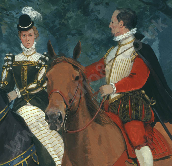 Elizabethan Hunt detail